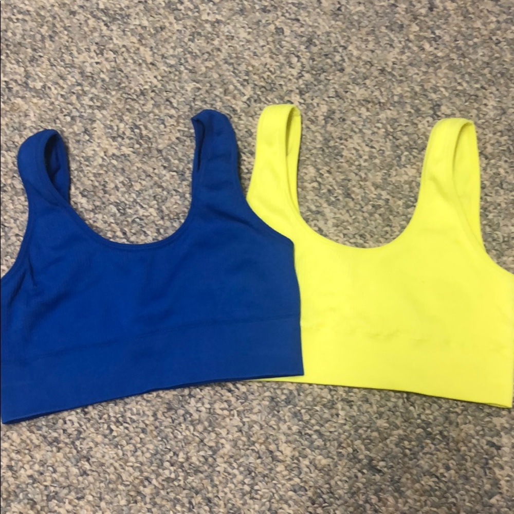 aerie seamless bralettes